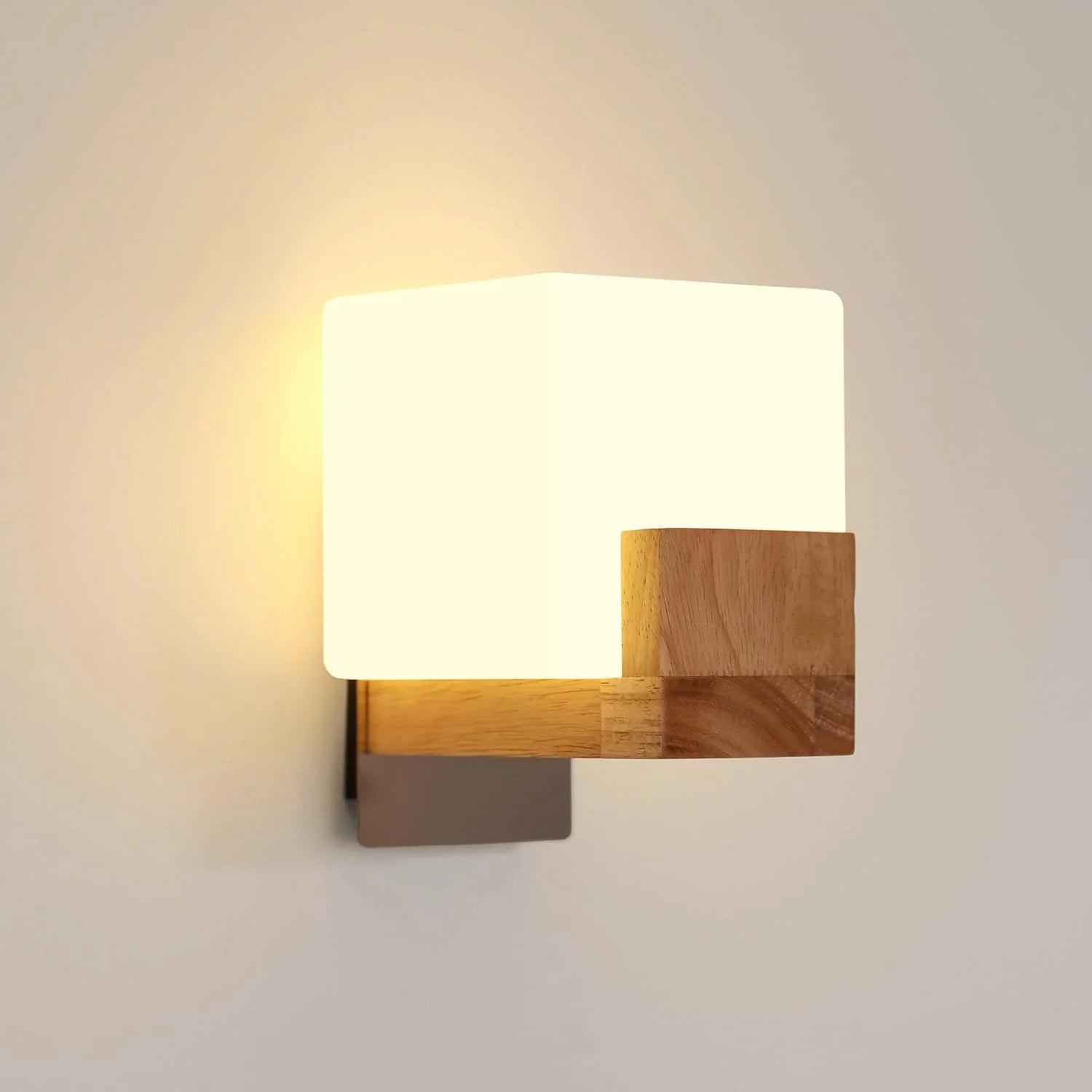 Modern Wooden Wall Lamp