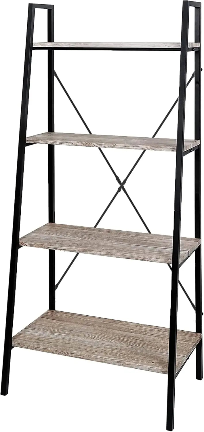 Multifunction Ladder Bookshelf Rack