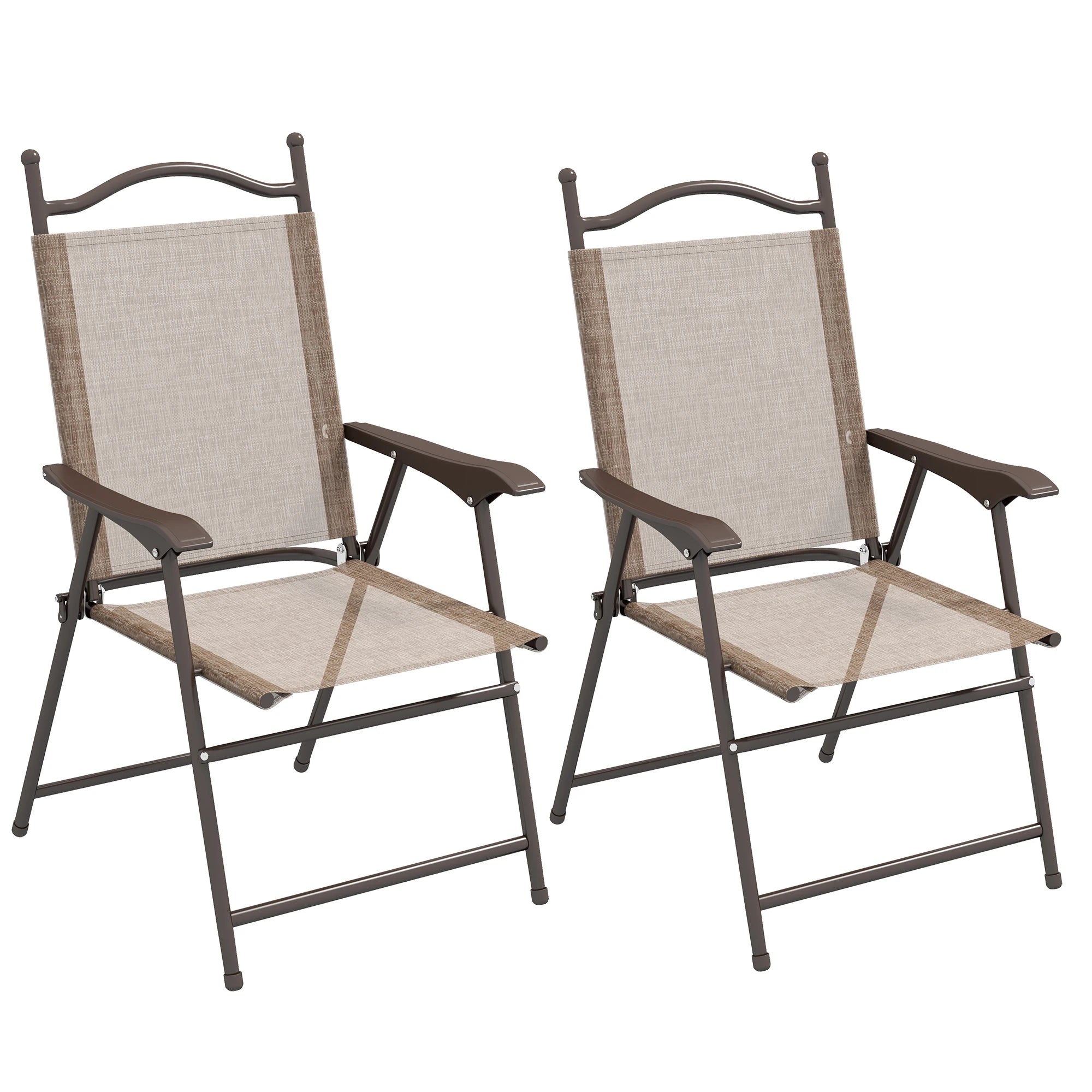Folding Mesh Garden Chairs