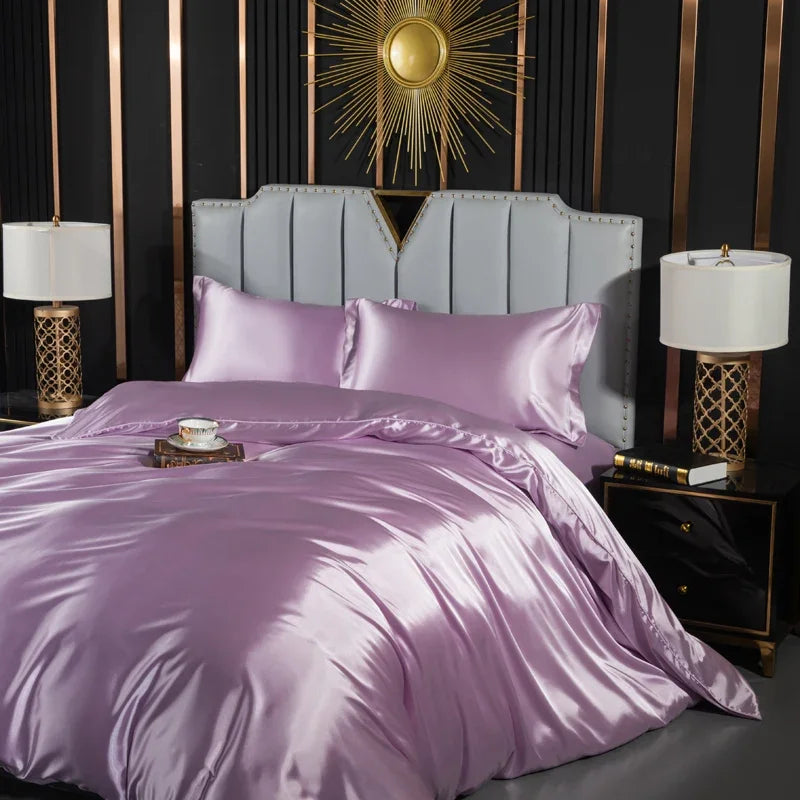 Luxury Solid Silk Bedding