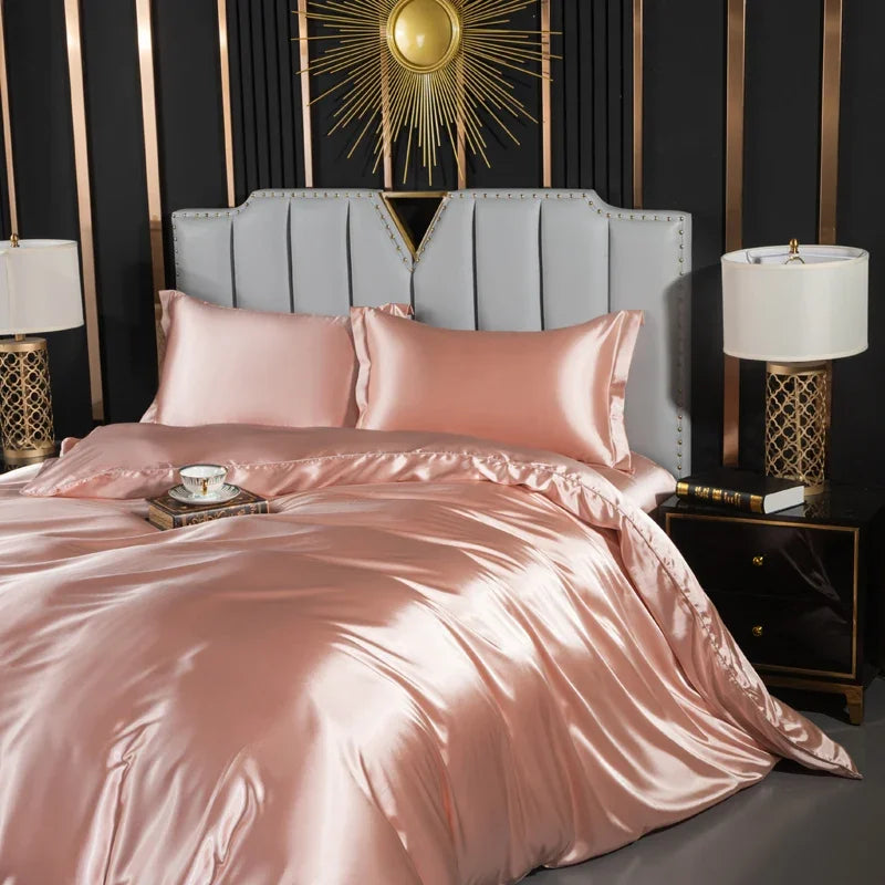 Luxury Solid Silk Bedding