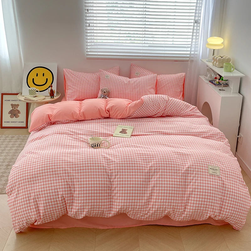 Japanese Style Check Bedding