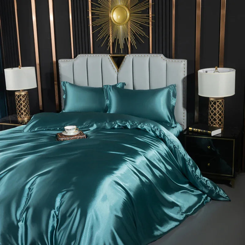 Luxury Solid Silk Bedding