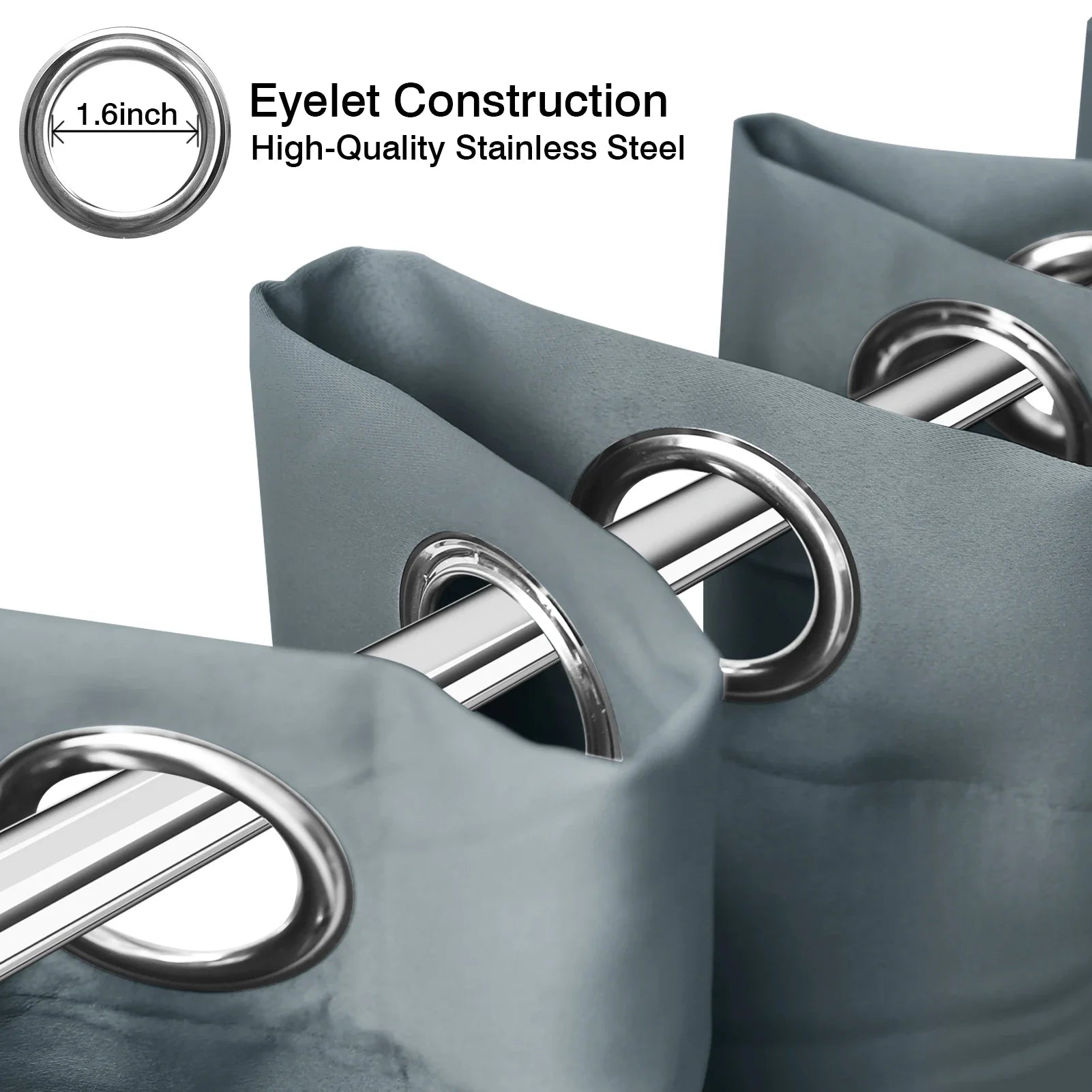 Thermal Blackout Window Curtains