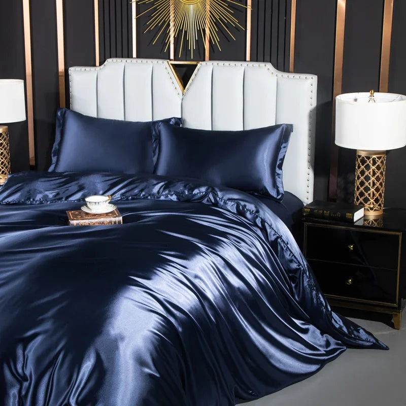 Luxury Solid Silk Bedding