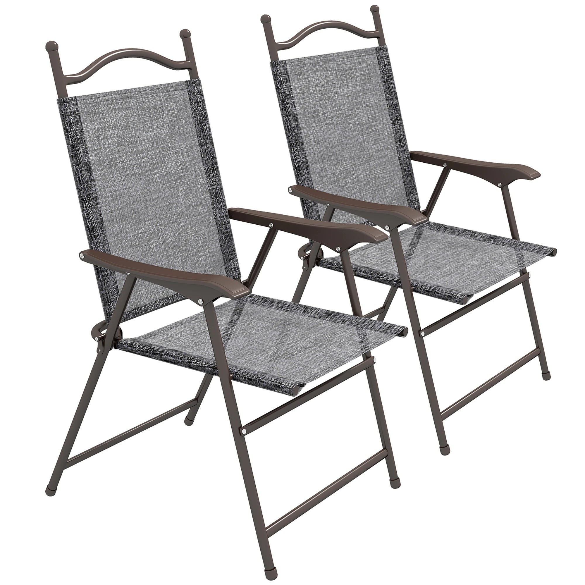Folding Mesh Garden Chairs