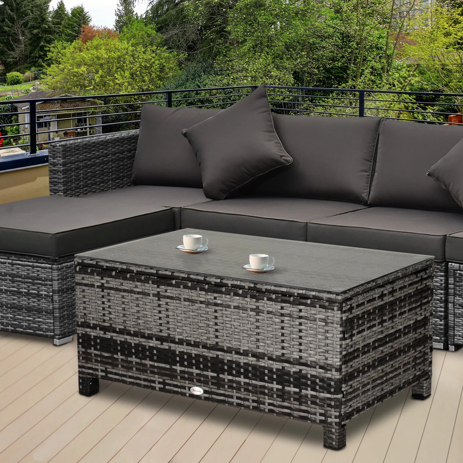 Rattan Outdoor Coffee Table