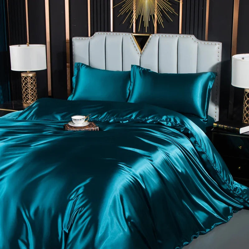 Luxury Solid Silk Bedding