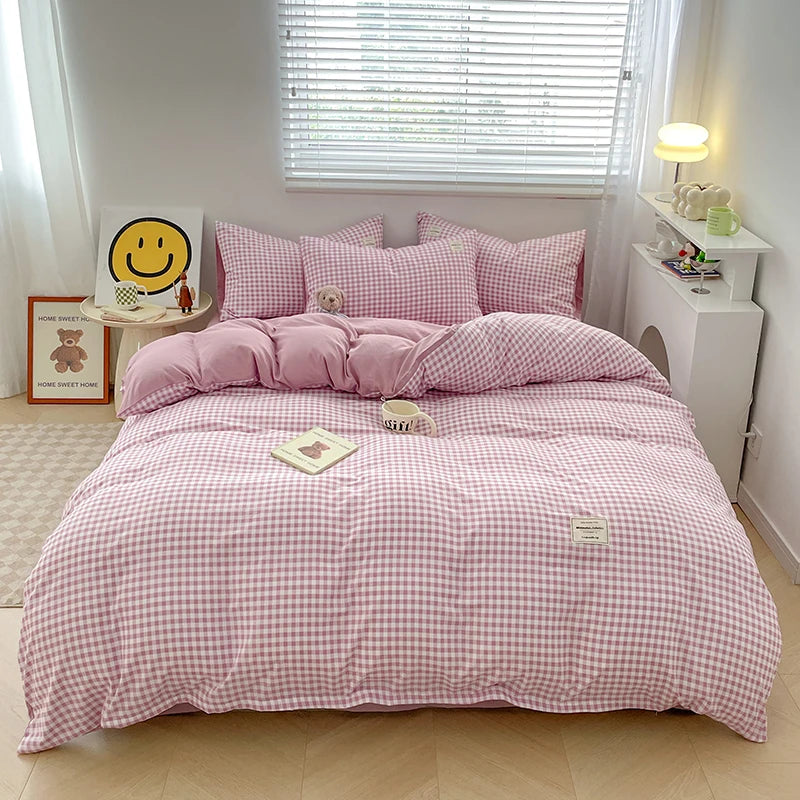 Japanese Style Check Bedding