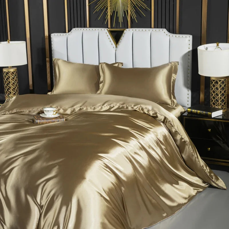 Luxury Solid Silk Bedding