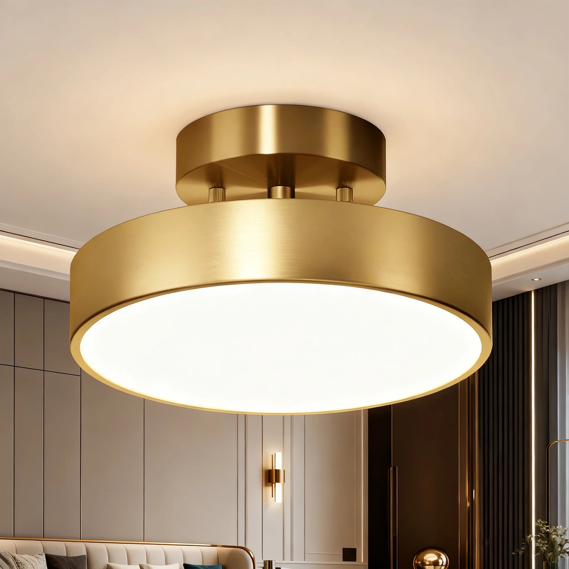 Retro Copper LED Ceiling