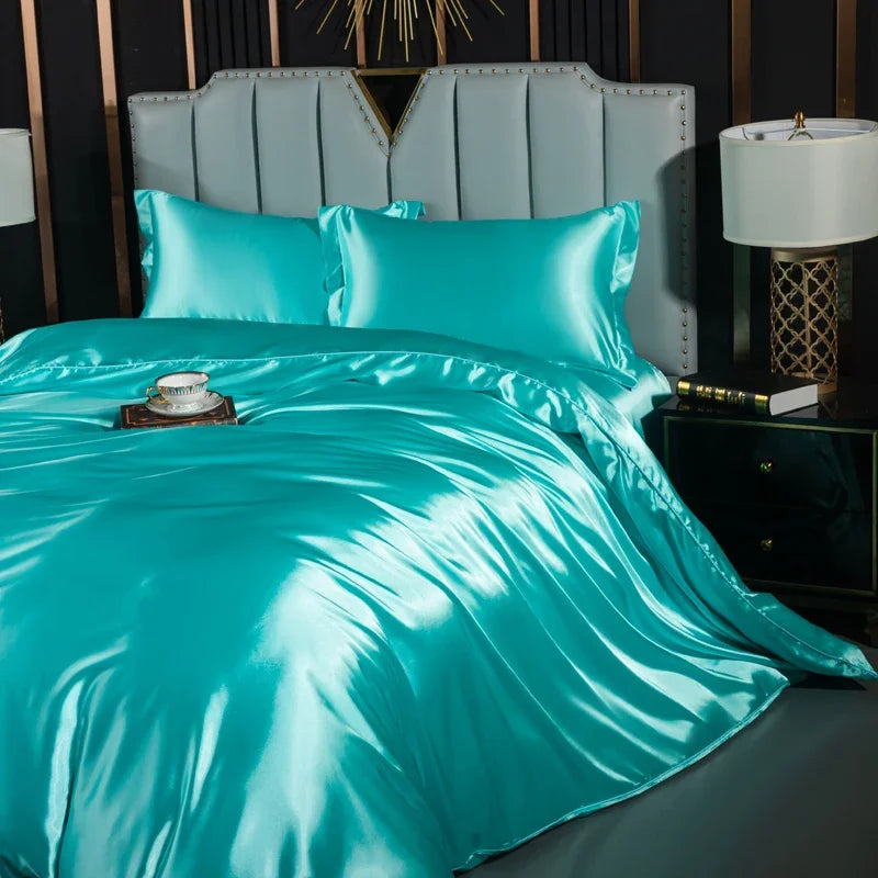 Luxury Solid Silk Bedding